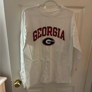Women’s long sleeve UGA Champion t shirt size medium